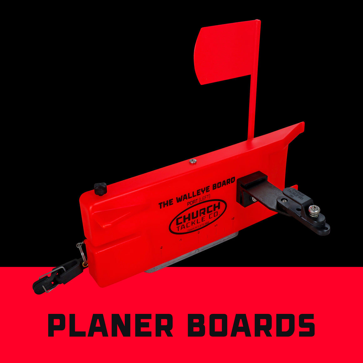 Church Tackle manufactures the most trusted inline planer boards in freshwater trolling. TX-12, Walleye Board, Stern Planer and more. Free shipping over $120. Shop the full line.