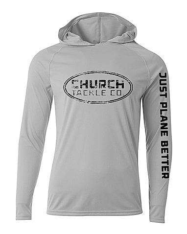 44 + UPF A4 Performance Long Sleeve Hooded Tee