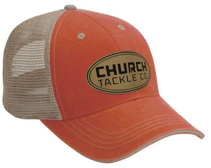 Orange Patch Hat