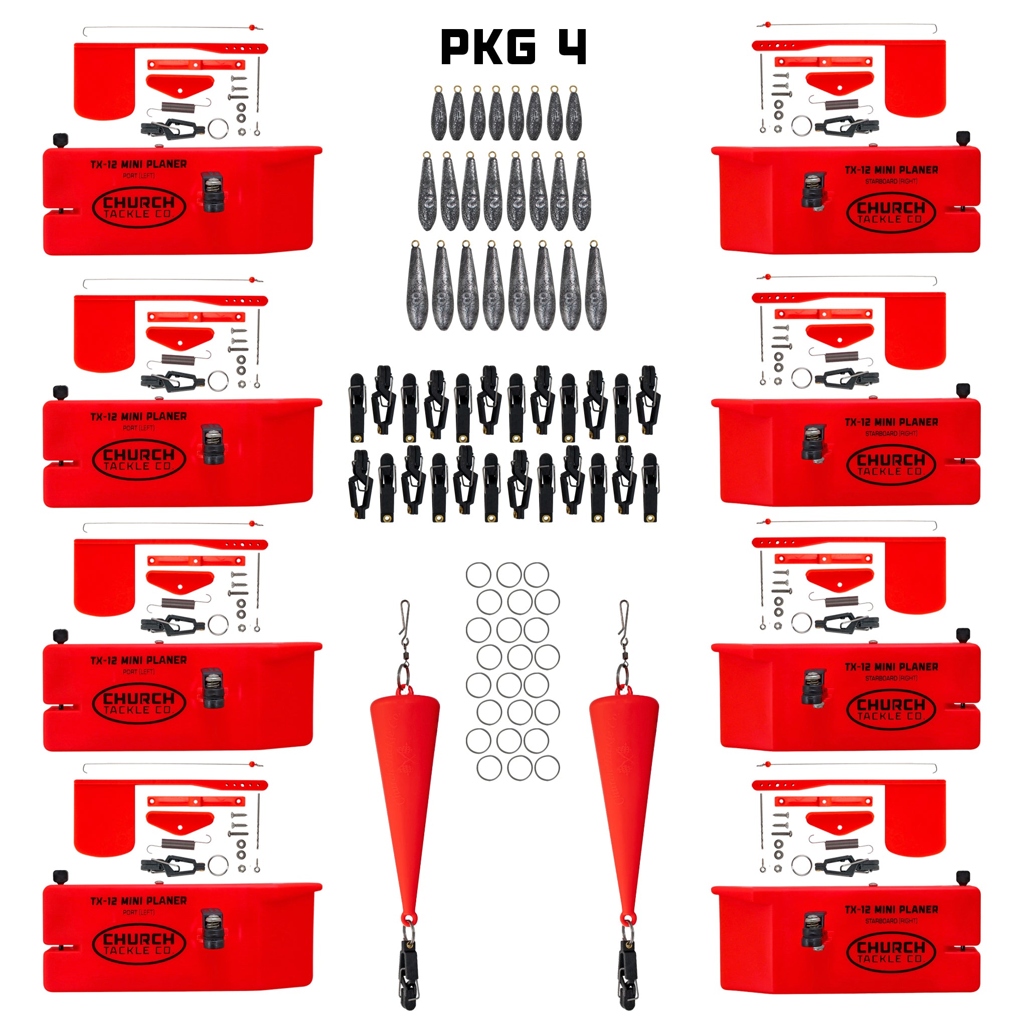 Crappie Pro-Packs (2, 3, or 4) for Power Trolling Crappie Pro-Packs (2, 3, or 4) for Power Trolling