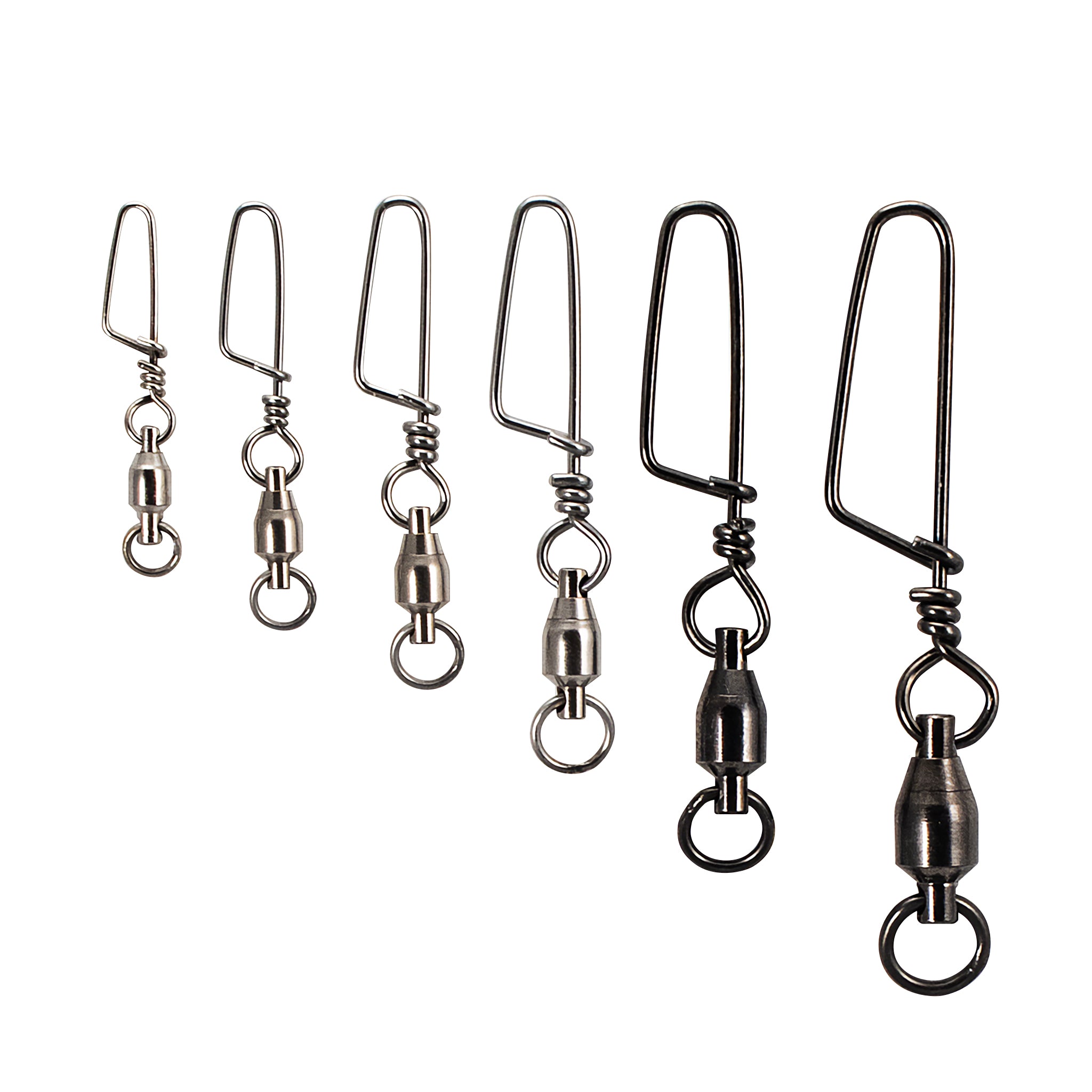 Stainless Steel Ball Bearing Swivel -5-Pack - Church Tackle